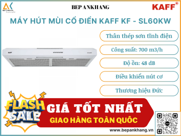 Máy hút mùi cổ điển Kaff KF - SL60KW - Thương hiệu Đức
